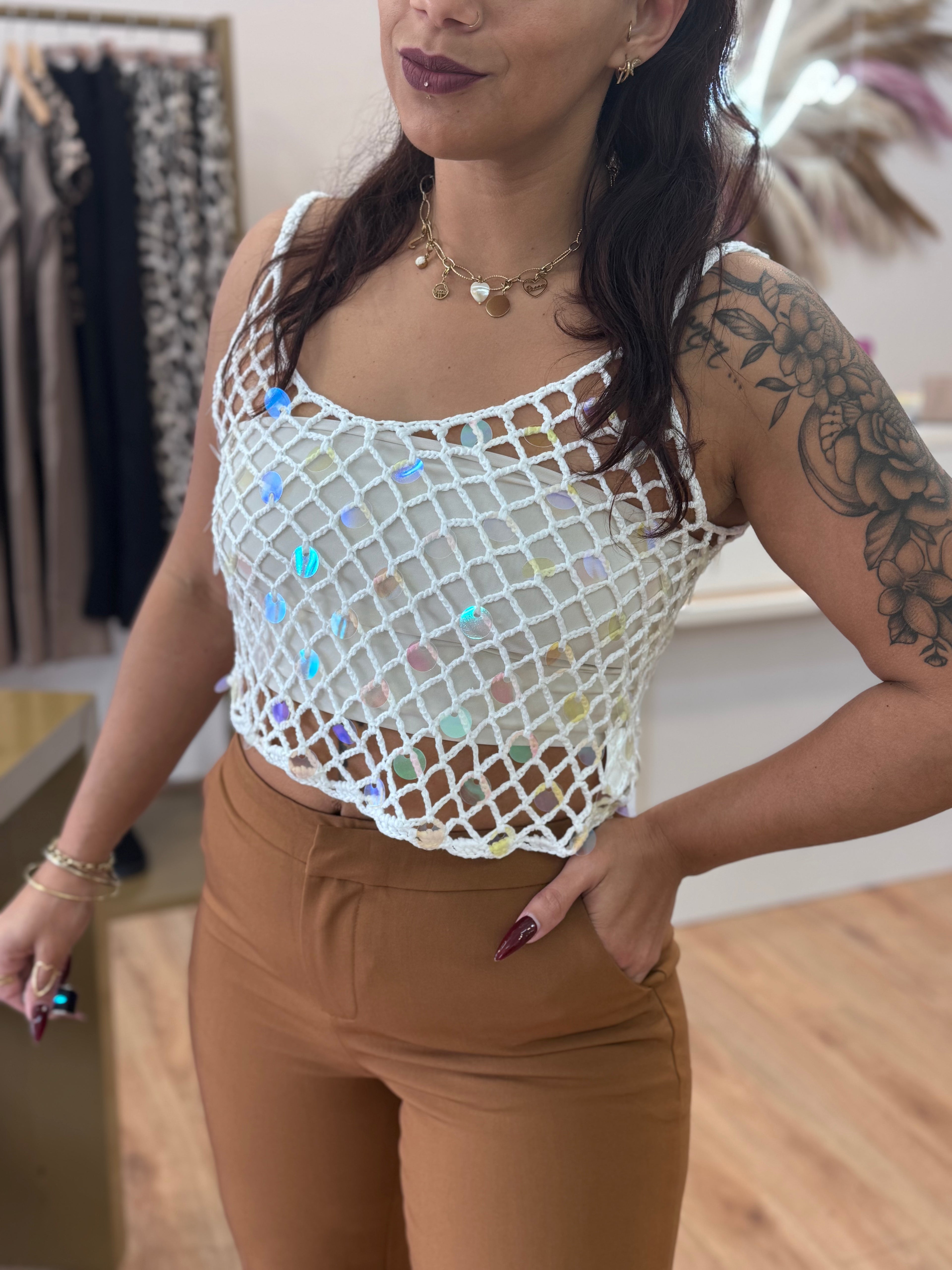 Top crochet CELIA