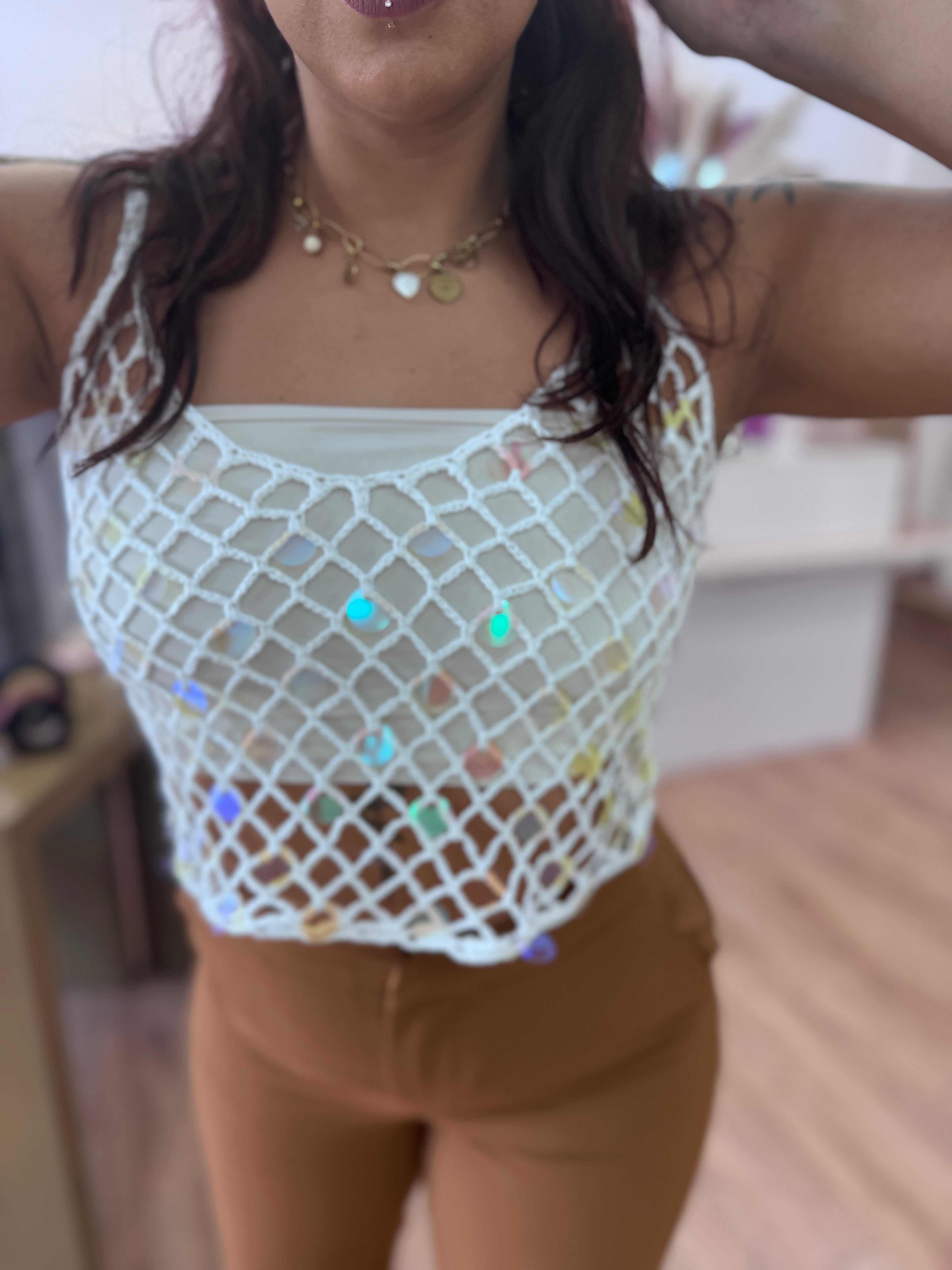 Top crochet CELIA