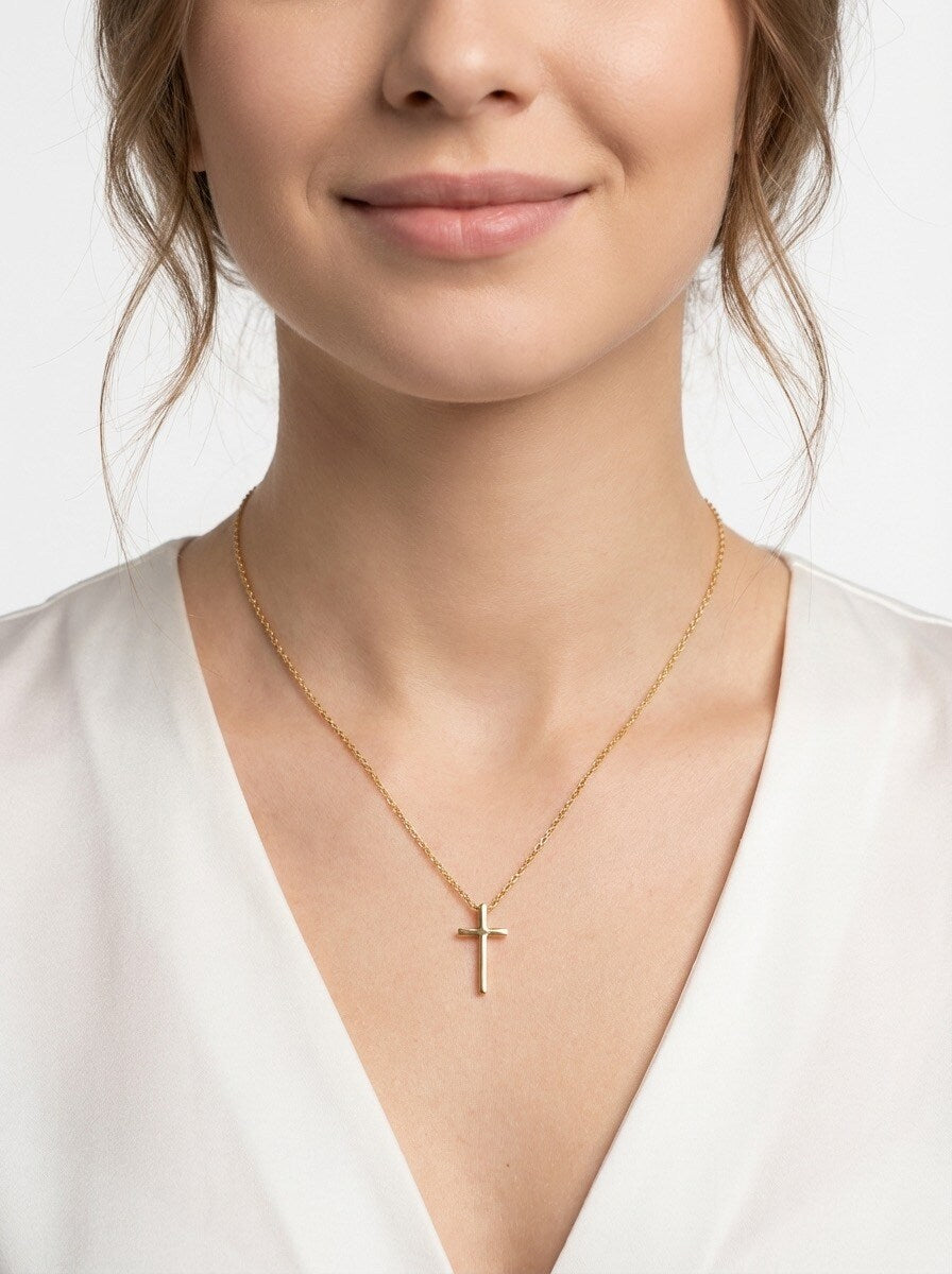 Collier croix